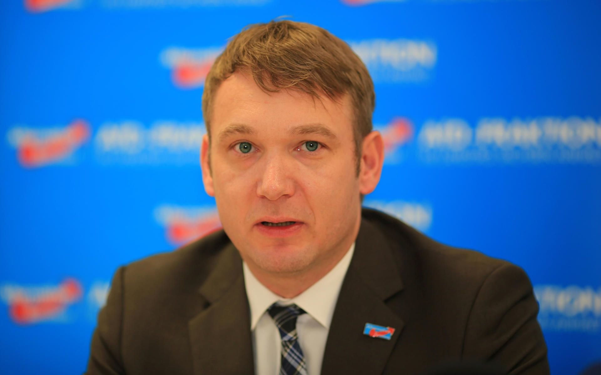 AfD-Landeschef André Poggenburg.