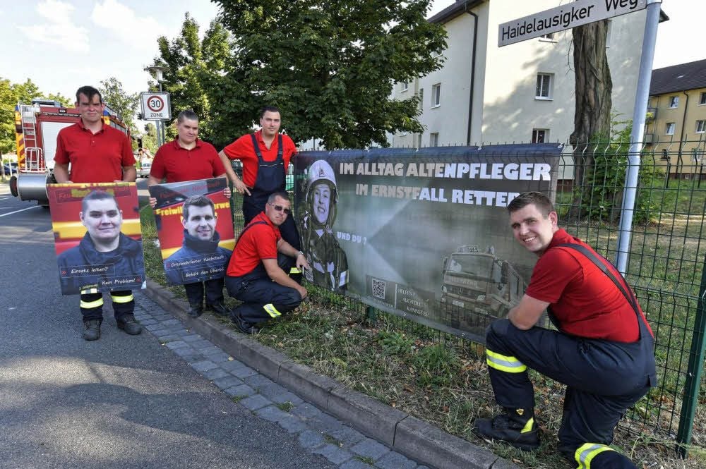 Um Nachwuchs zu gewinnen, startet die Feuerwehr in Kochstedt jetzt eine Werbeaktion.
