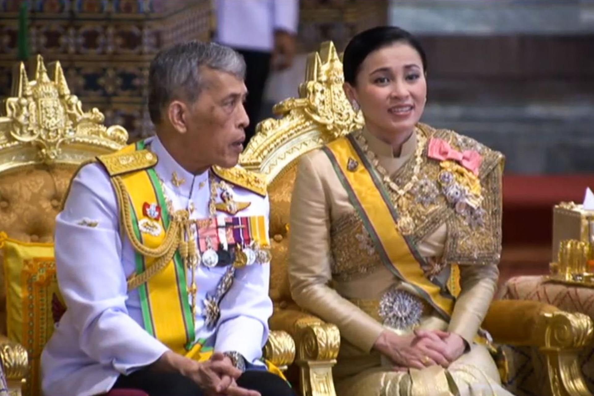 Thailand König Maha Vajiralongkorn und Königin Suthida