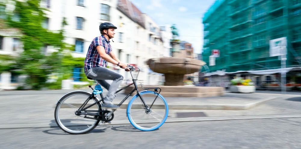 Die neuen Räder der Firma Swapfiets, mit der das Stadtmarketing kooperiert, machen einen guten Eindruck.