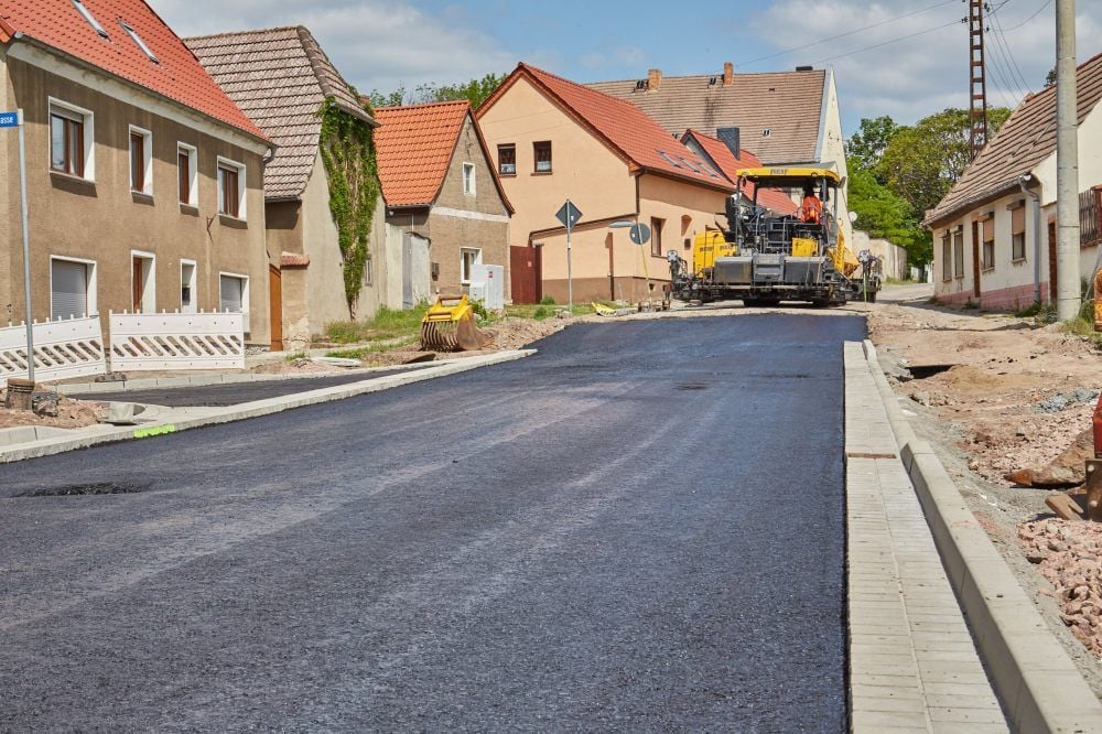 Der erste Bauabschnitt in Beesenlaublingen ist fertig und die folgenden Arbeiten sollen bald folgen.