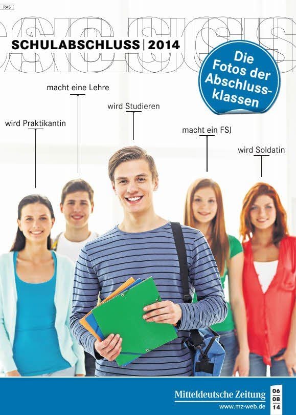 Das Titelbild der MZ-Sonderbeilage zum Schulabschluss.