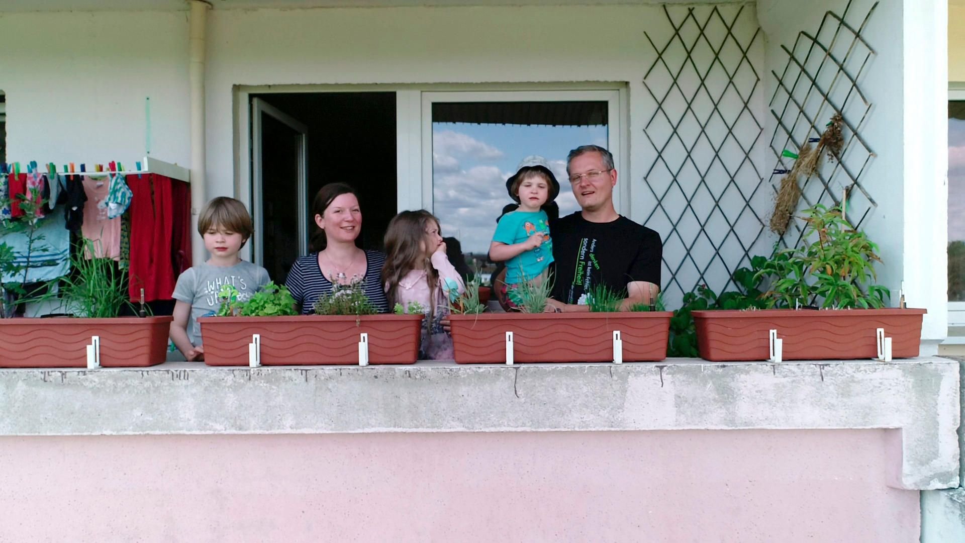 Familie Pahlke ist 2018 von Brandenburg nach Wolfen-Nord gezogen.