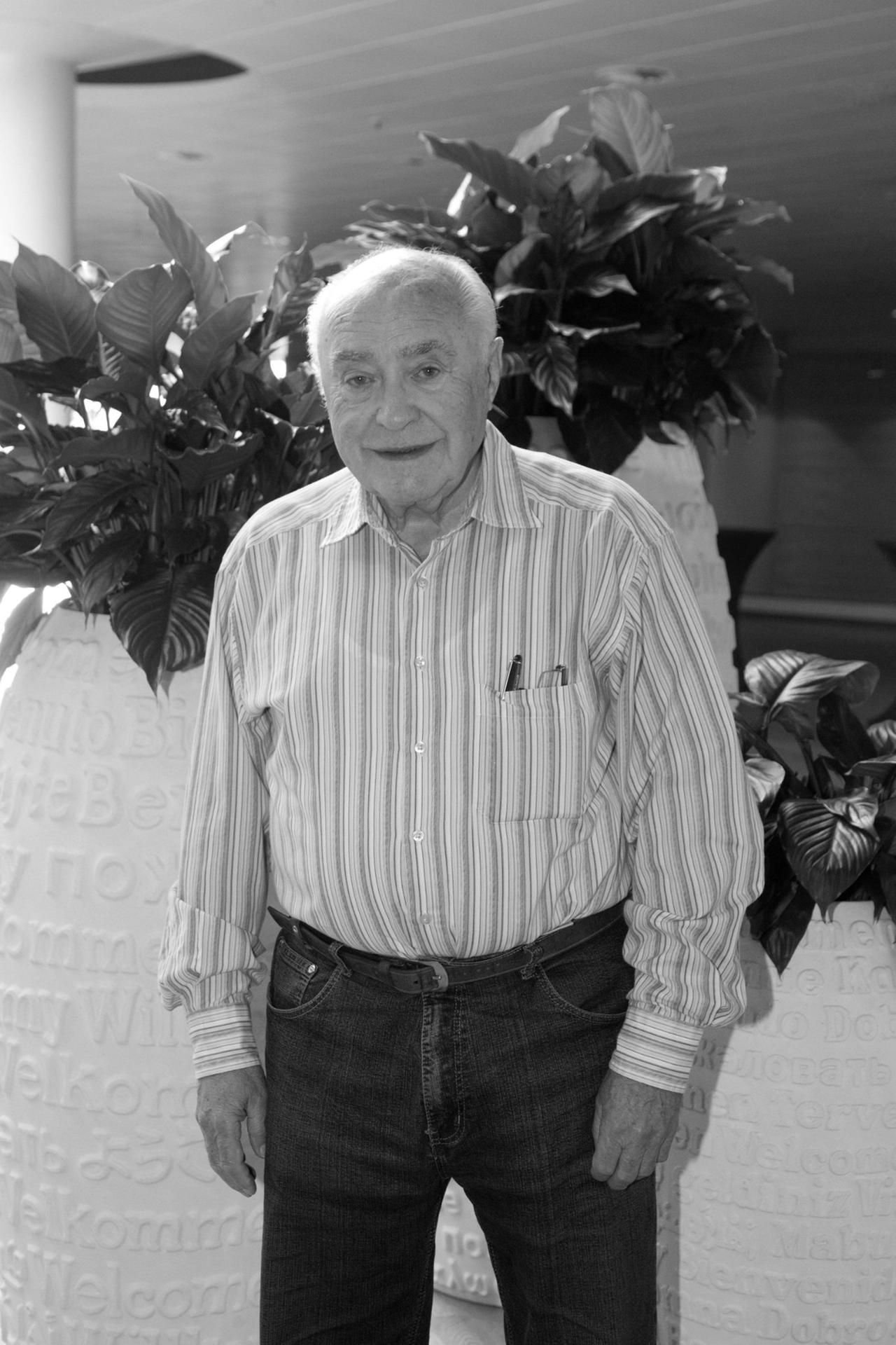 Walter Schmidt, hier 2013 auf einem Trainertreffen in Potsdam.