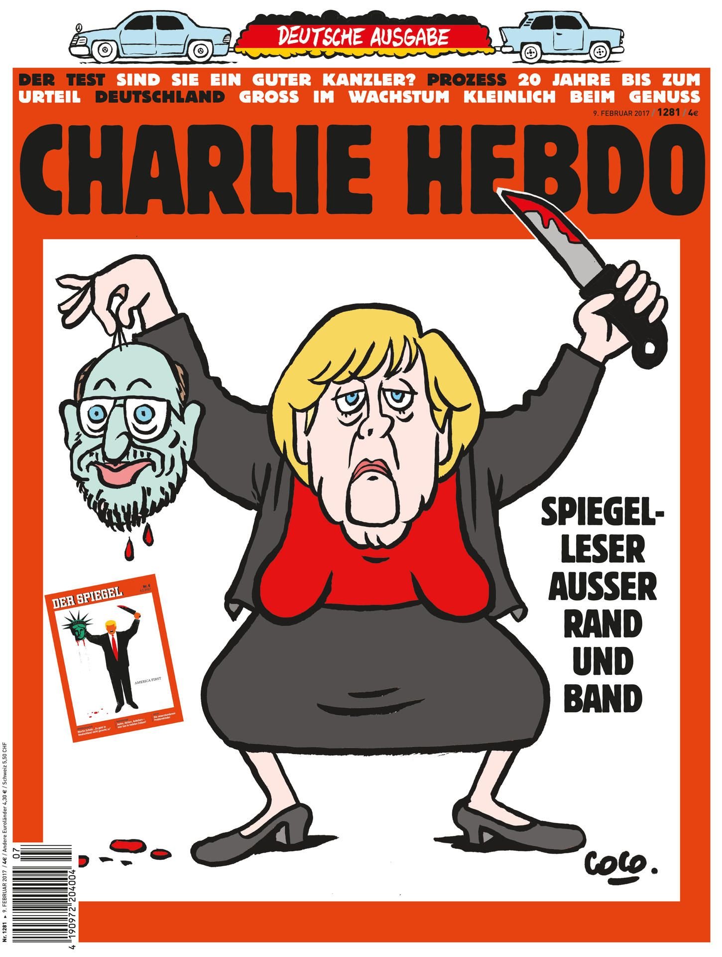 Das Cover von Charlie Hebdo