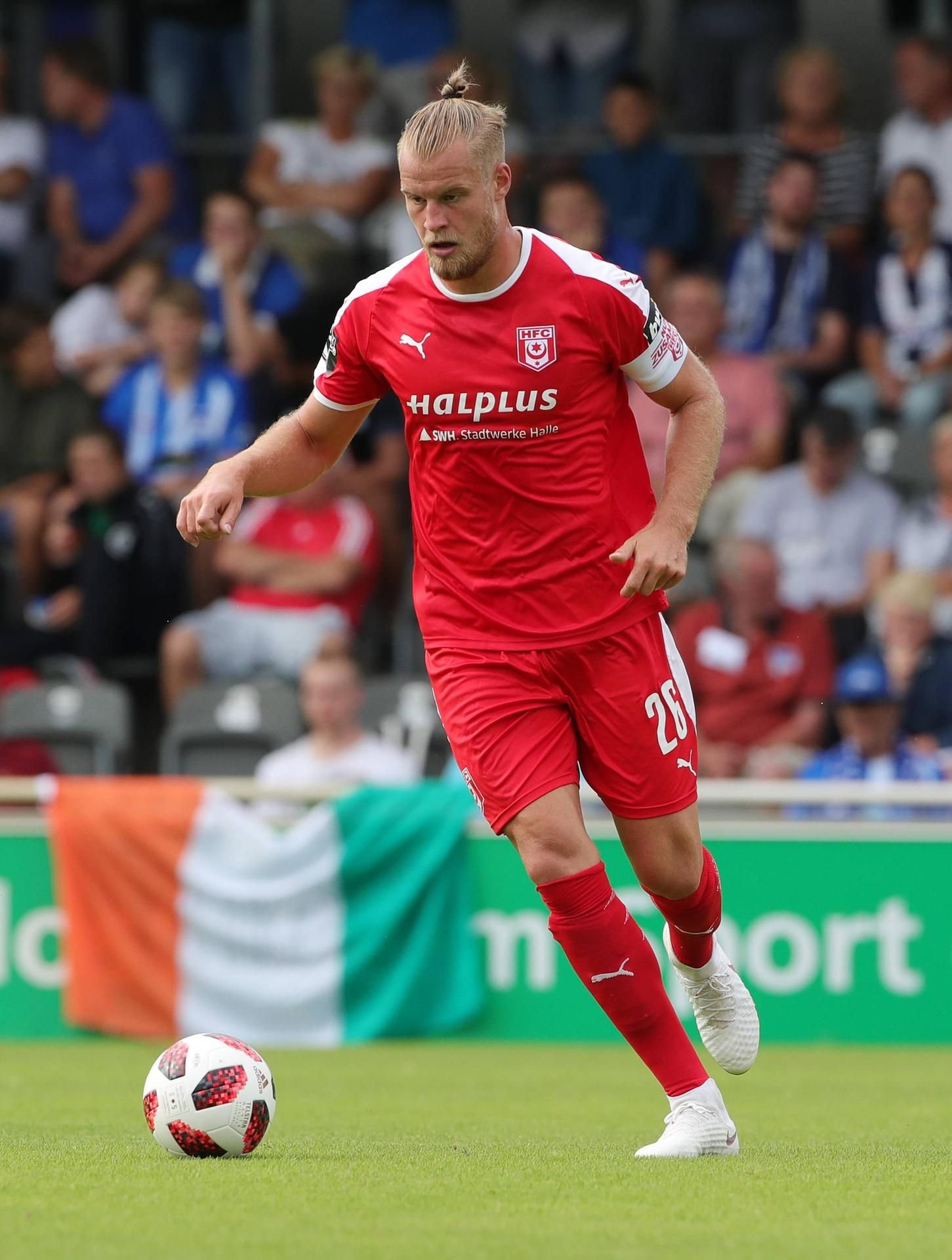 Sebastian Mai traf auch in Lotte für den HFC. (Archivbild)