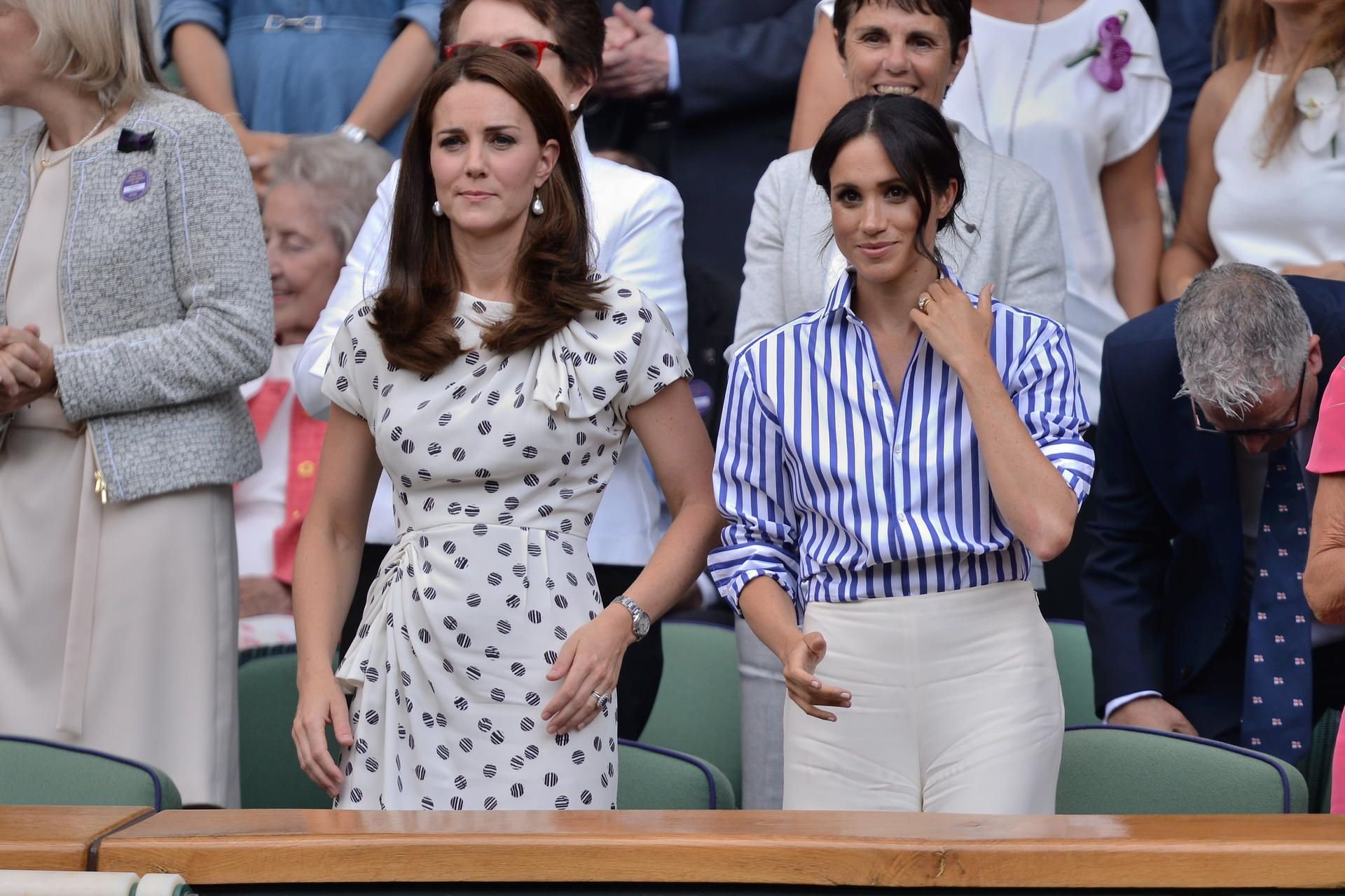 Die Herzoginnen Kate und Meghan