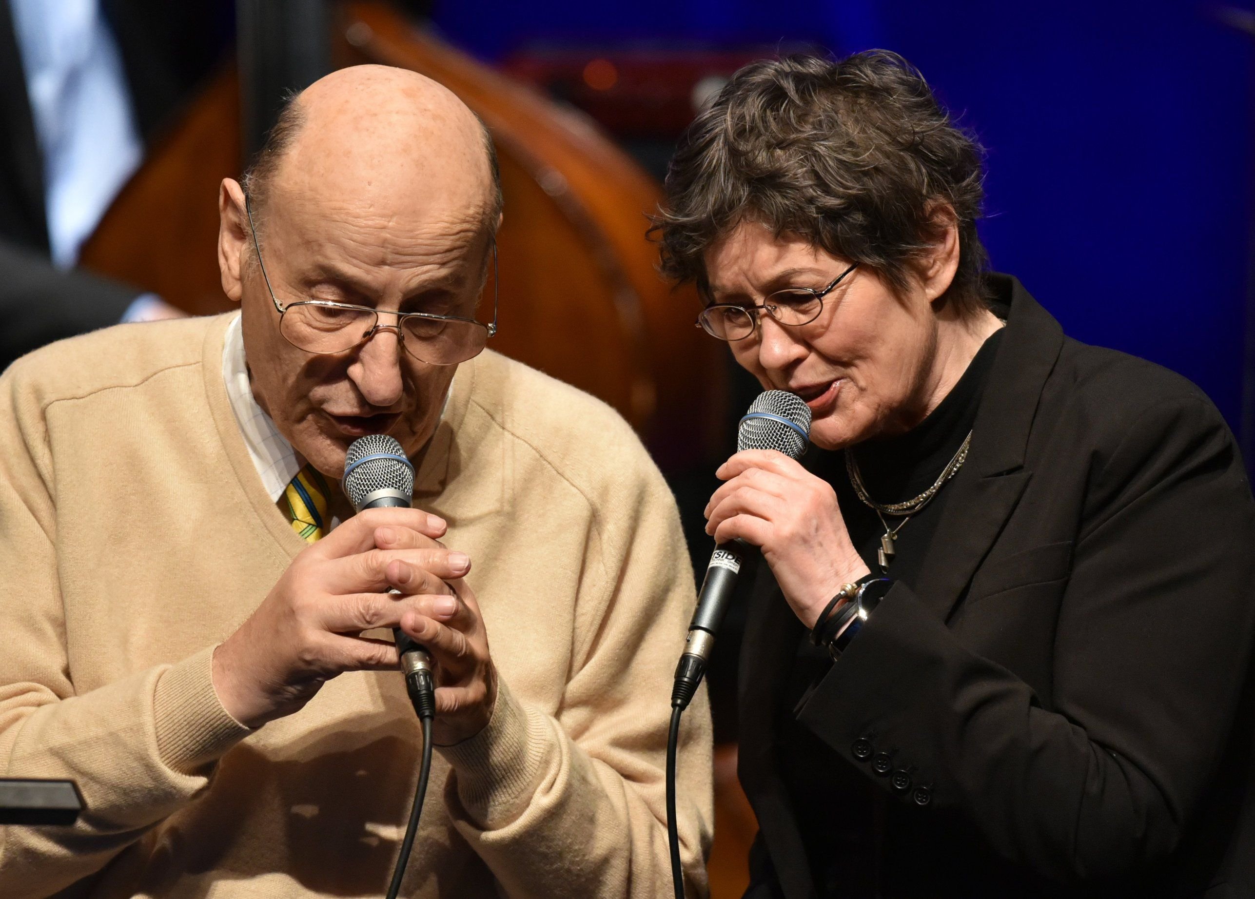 Ein Herz und eine Wohltat: Manfred Krug und Uschi Brüning 2015