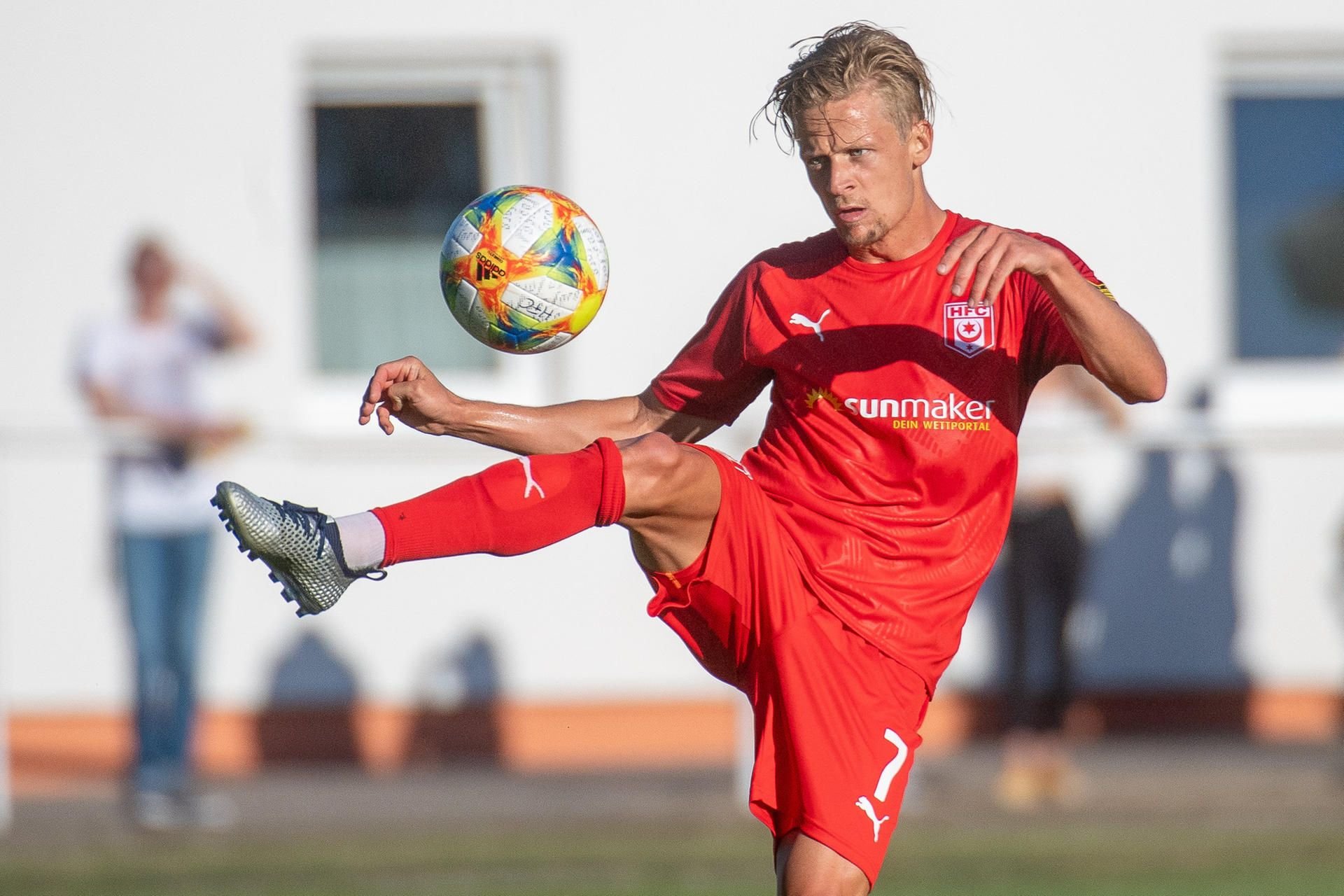Bentley Baxter Bahn und der Hallesche FC testen in dieser Woche noch gegen drei Teams aus der Regionalliga.