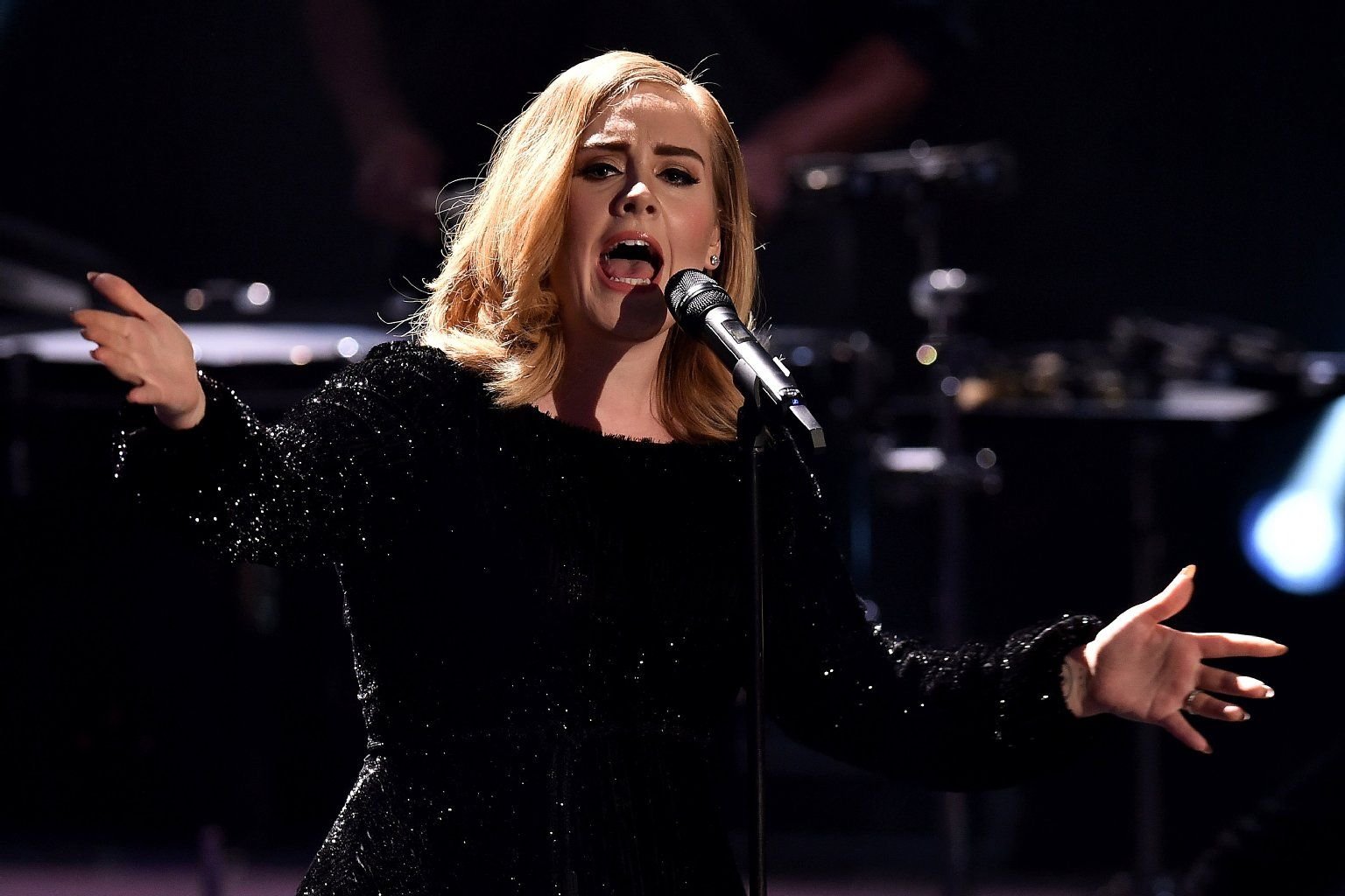 Adele beim Jahresrückblick von Günther Jauch