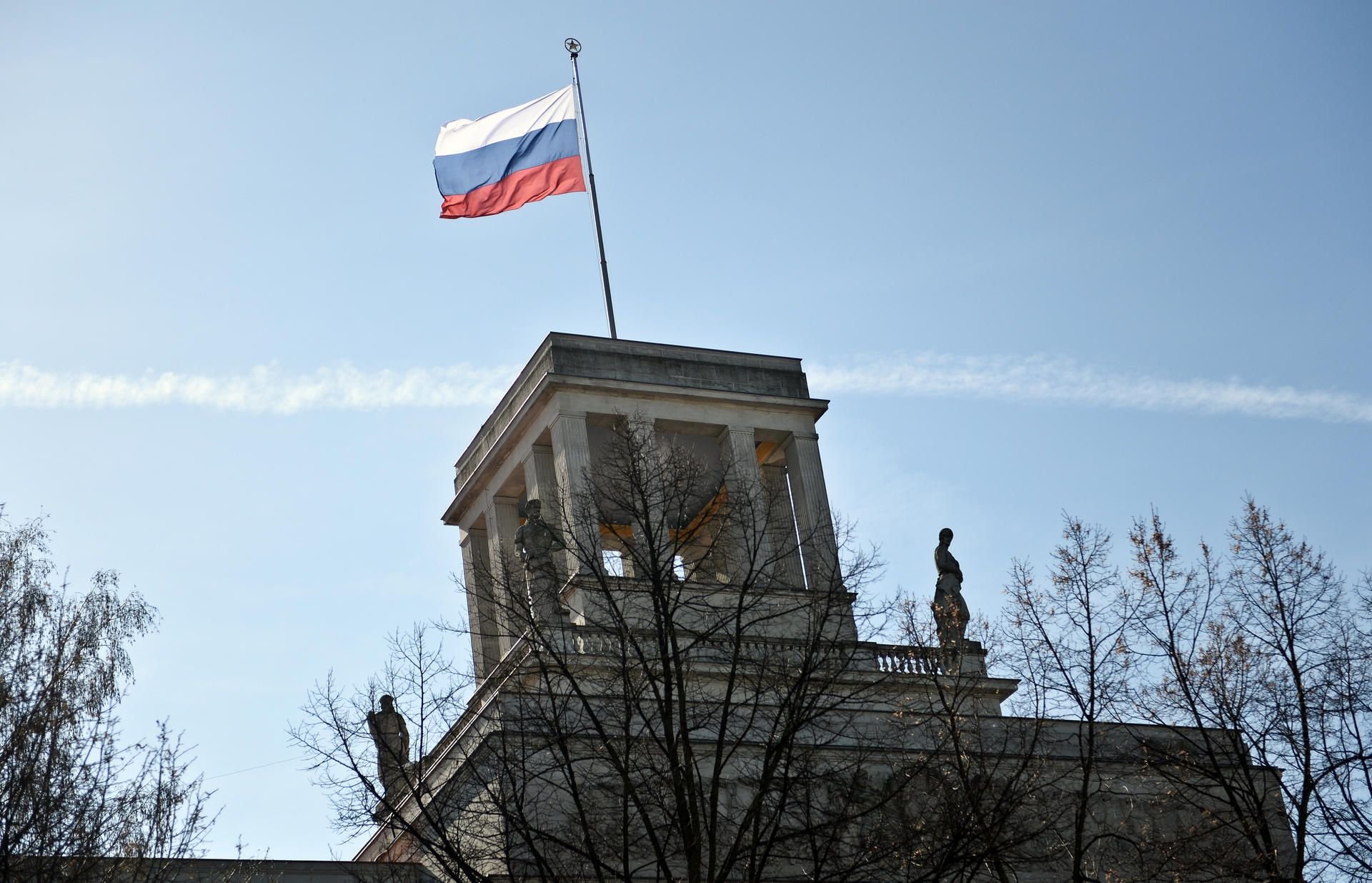 Die Botschaft der Russischen Föderation in Berlin.