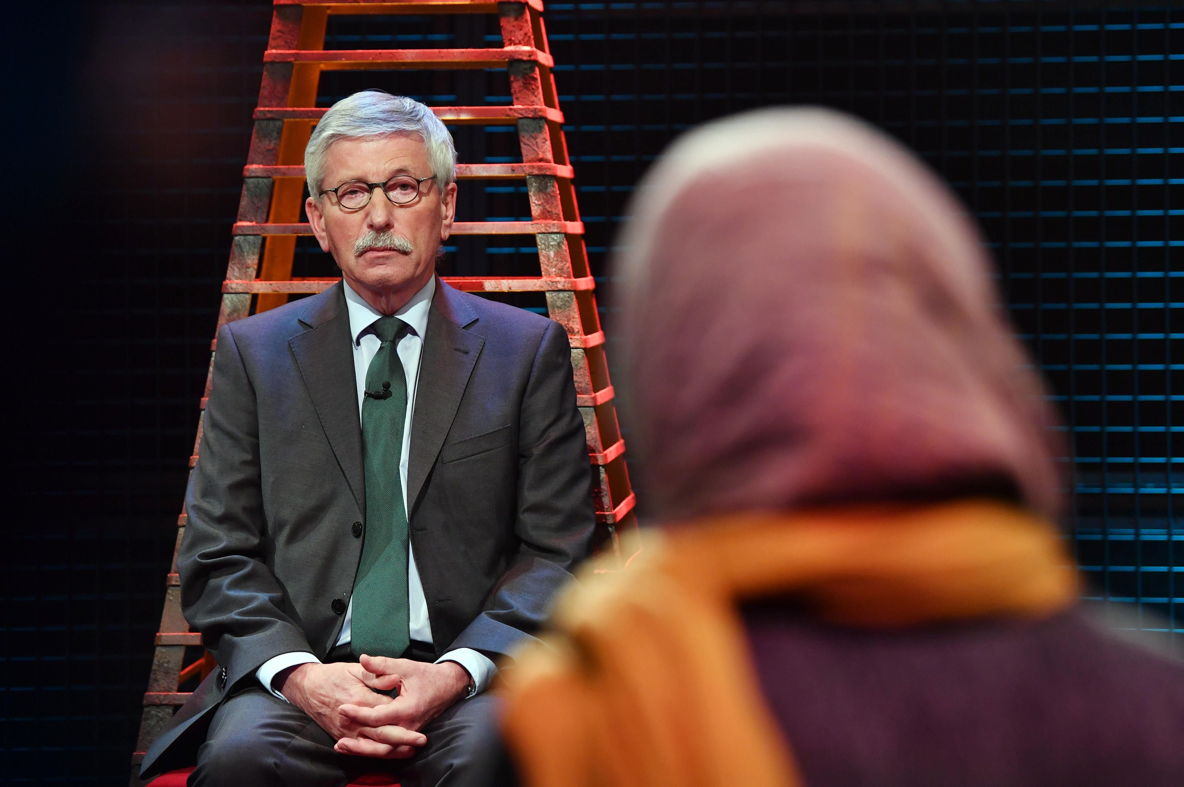 Thilo Sarrazin auf dem „Heißen Stuhl“