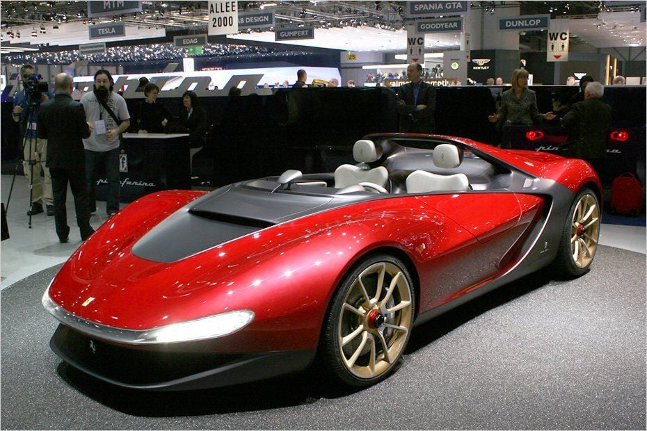 Der Pininfarina Sergio ist eine Hommage an den 2012 verstorbenen Gründer der berühmten Design-Schmiede.
