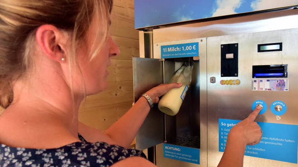 Milchtankstellen Milchtankstellen Mehr als 100 Liter pro Tag