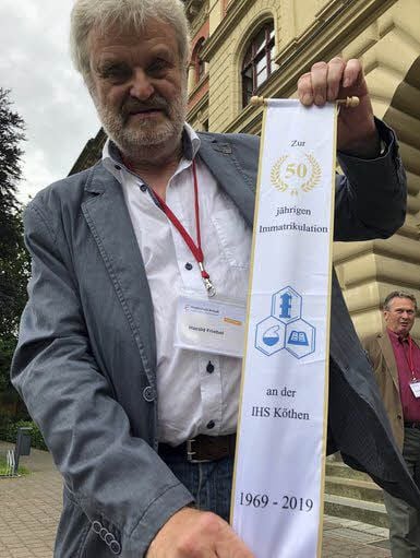 Harald Friebel und hat 1969 sein Studium der Anlagentechnik aufgenommen.