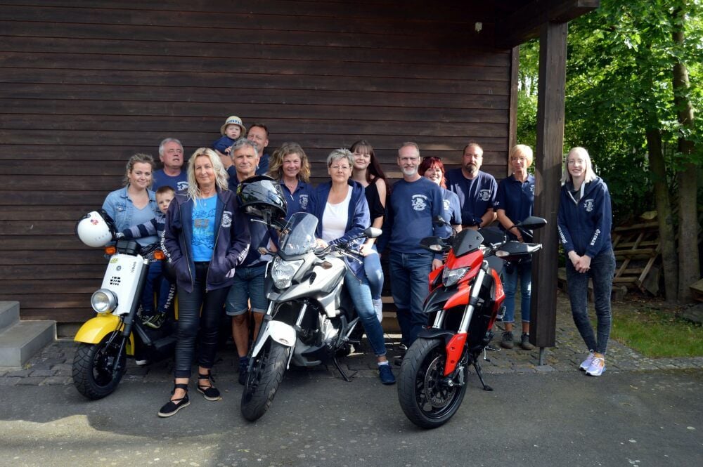 Geselligkeit, Zusammenhalt, Familie - das zeichnet die Motorradfreunde Grunau aus Hohenmölsen aus.