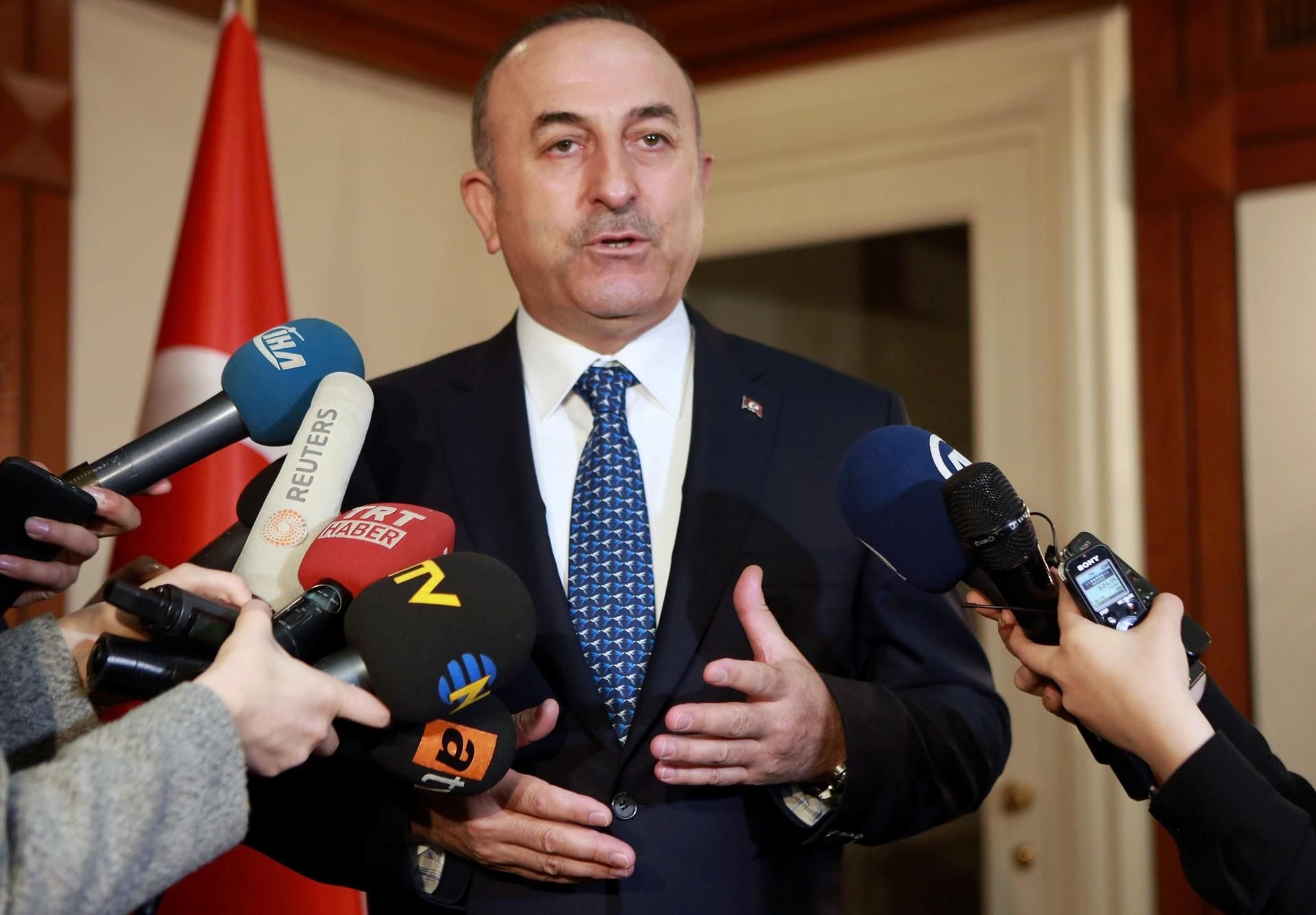 Der türkische Außenminister Mevlut Cavusoglu.