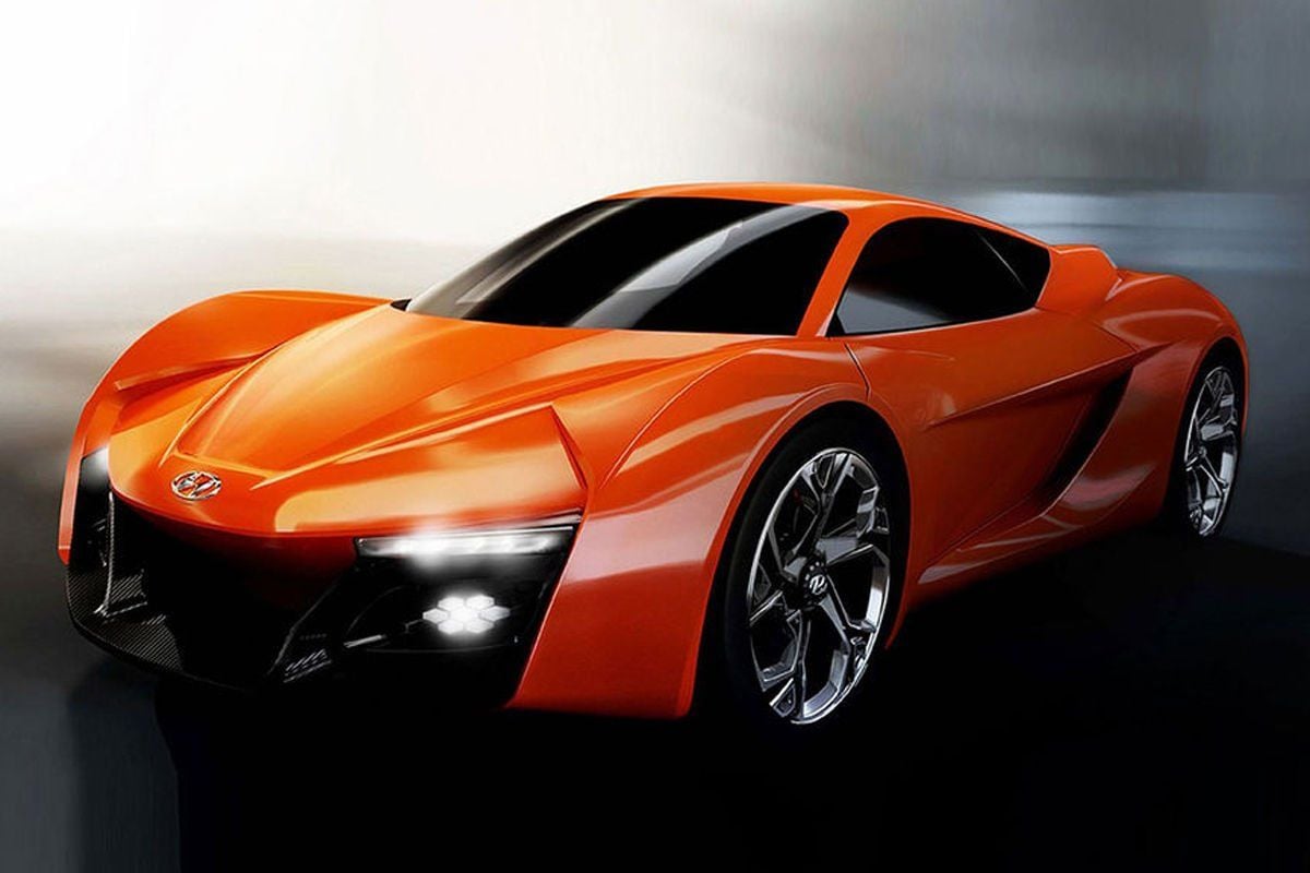 Der Hyundai PassoCorto ist eine reine Design-Studie eines zweisitzigen Sportwagens. Entworfen wurde er von einer Gruppe Design-Studenten des Turiner IED (Istituto Europeo di Design).