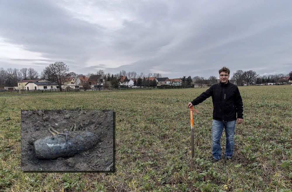 Matthias Ulrich, Prokurist der Agrargenossenschaft Bad Dürrenberg, weiß um seine gefährlichen Äcker.