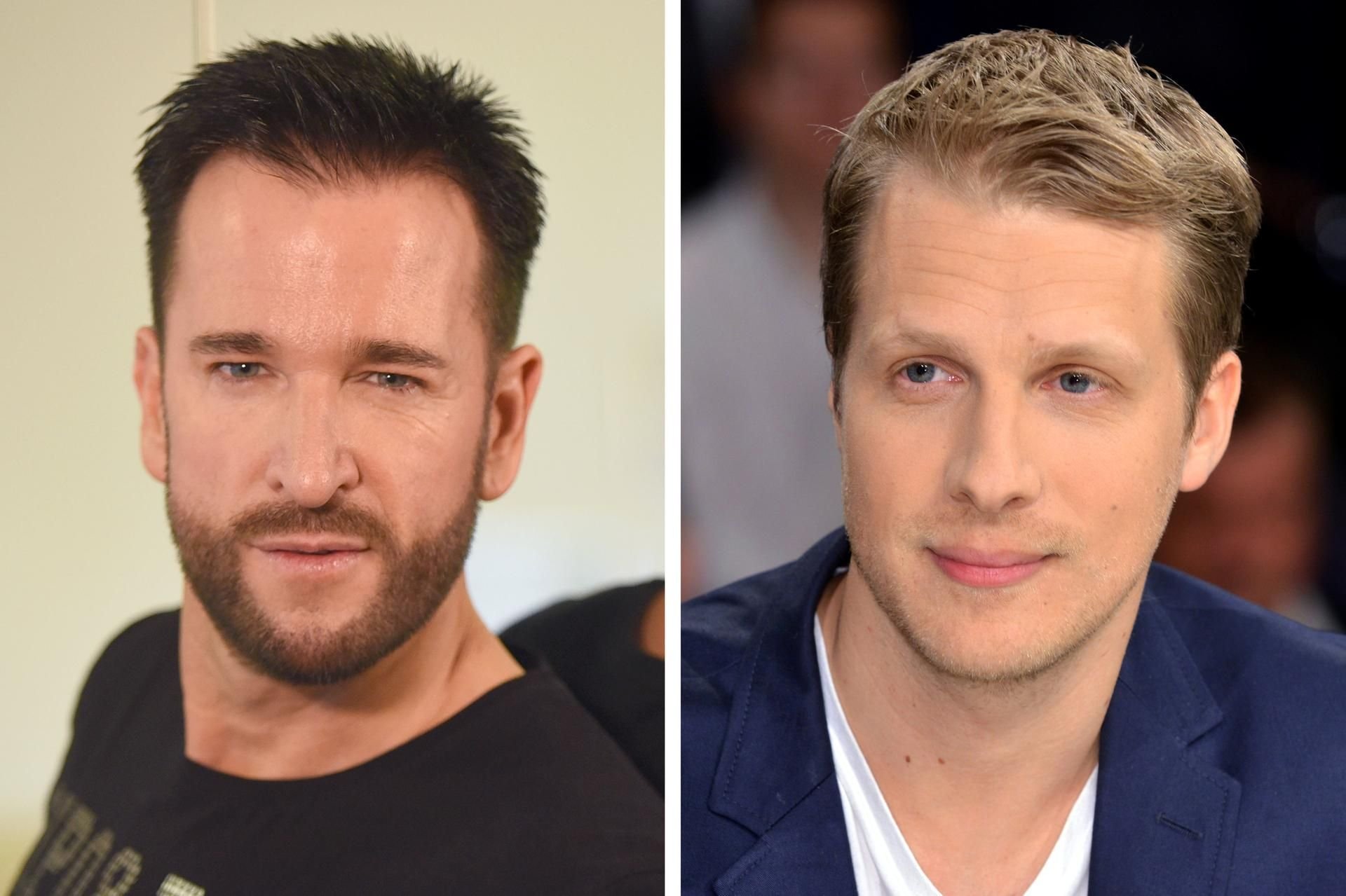 Michael Wendler (l.) wünscht sich Oliver Pocher als Trauzeuge für seine Hochzeit mit Laura Müller.