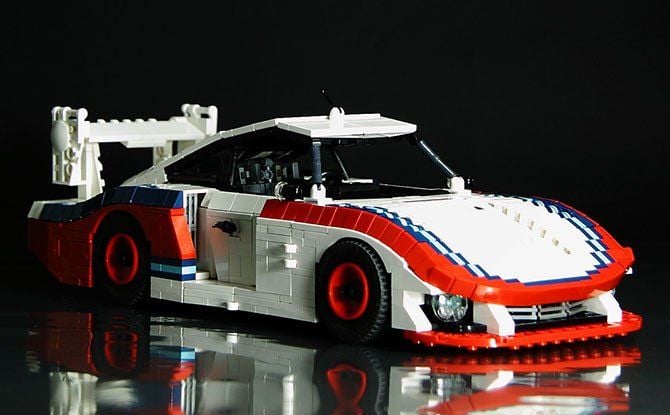 Der Porsche 935-78 Moby Dick Martini aus dem Jahre 1978. Malte Dorowski baute den Le-Mans-Flitzer 2011.