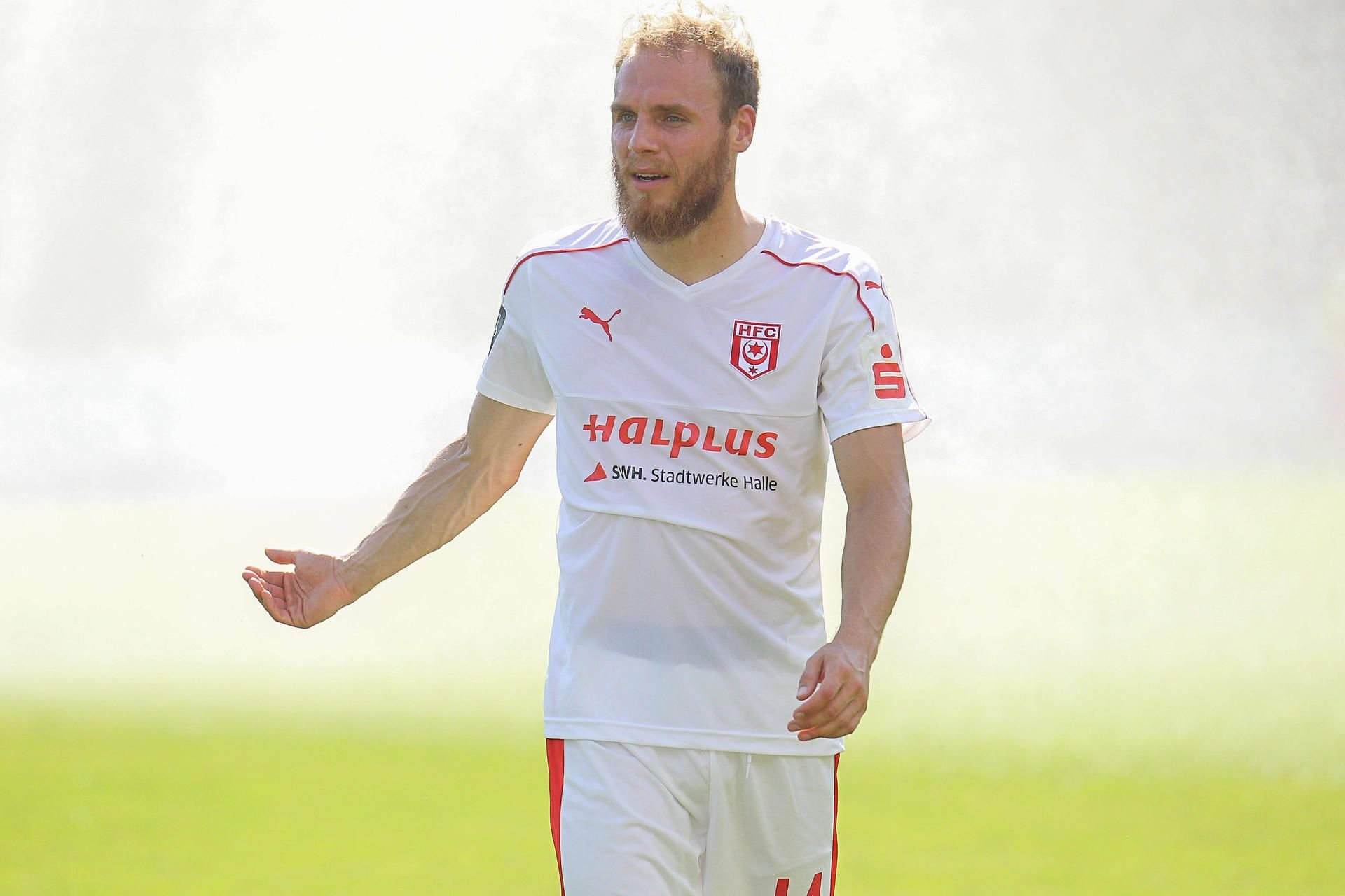 Timo Furuholm stürmte in der 3. Liga für den Halleschen FC.