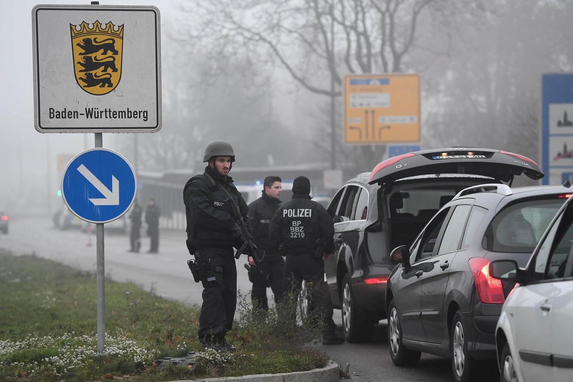 An der Grenze zu Deutschland wird streng kontrolliert.