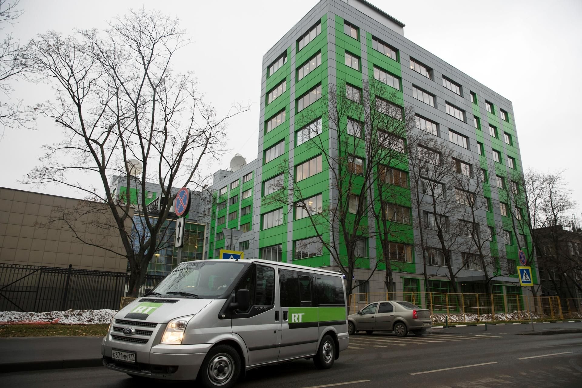 Das RT-Gebäude in Moskau