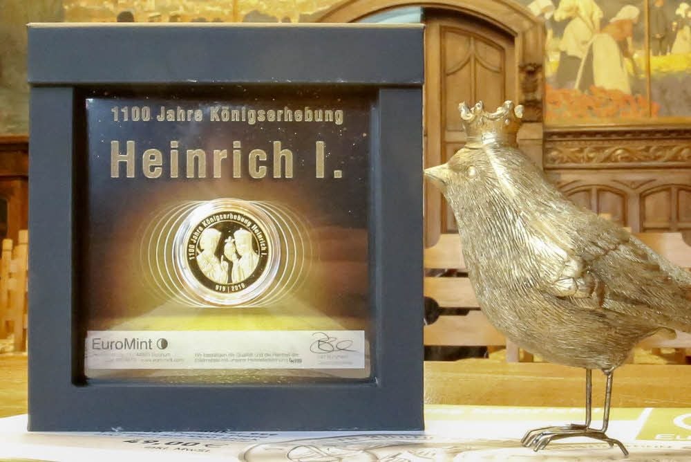 Von der Festmünze in Gold gibt es nur noch wenige Exemplare.