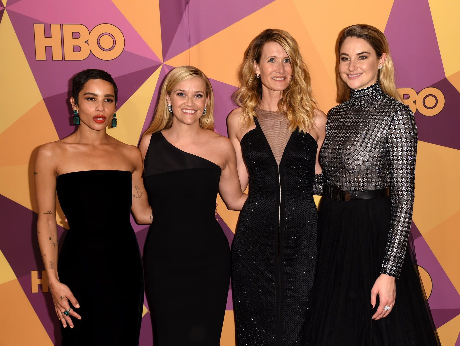 Zoe Kravitz, Reese Witherspoon, Laura Dern und Shailene Woodley (v.l.n.r.)