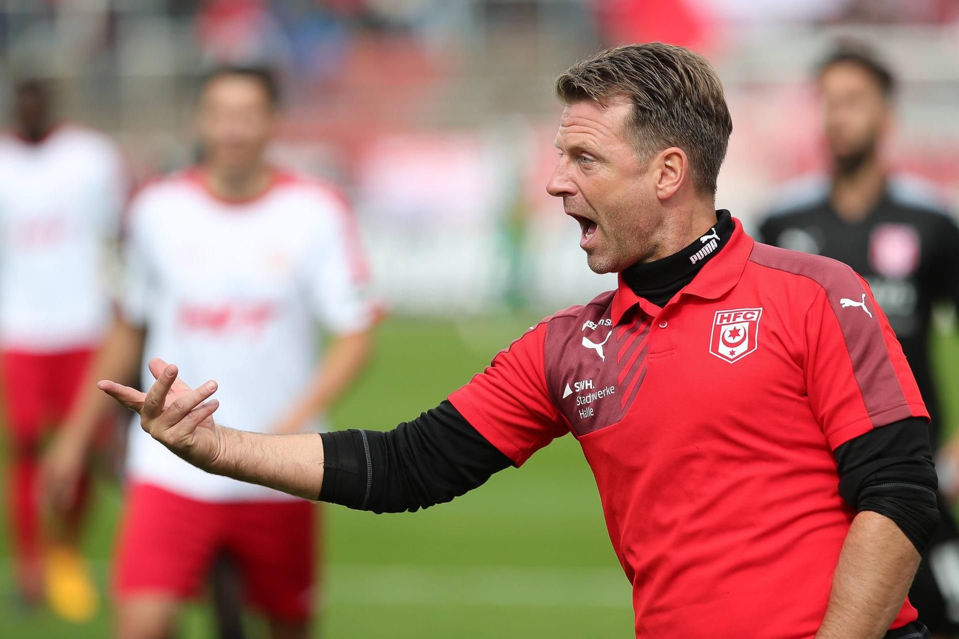 HFC-Trainer Rico Schmitt.