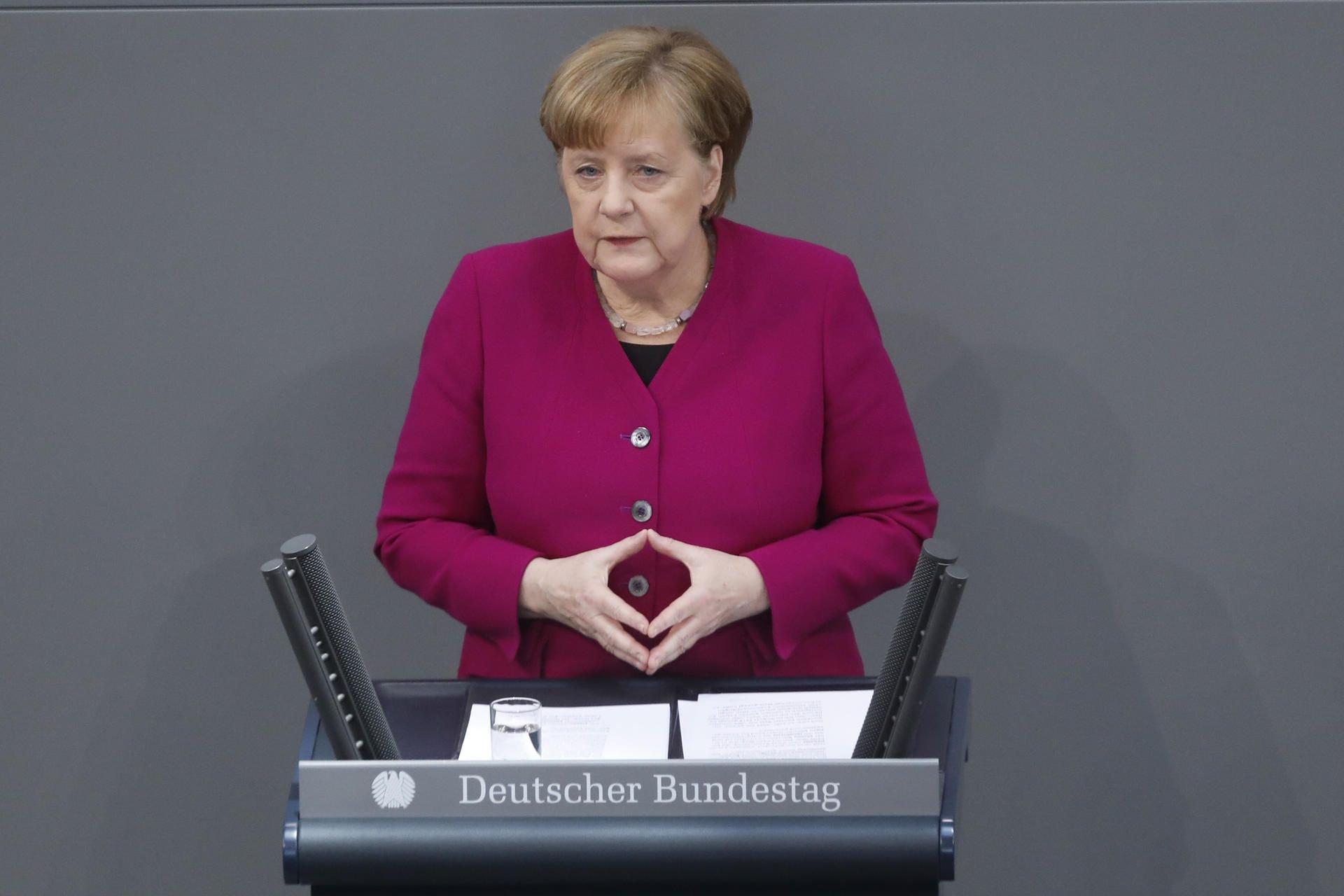 Angela Merkel hat am Mittwoch ihre vorraussichtlich letzte erste Regierungserklärung im Bundestag gehalten.