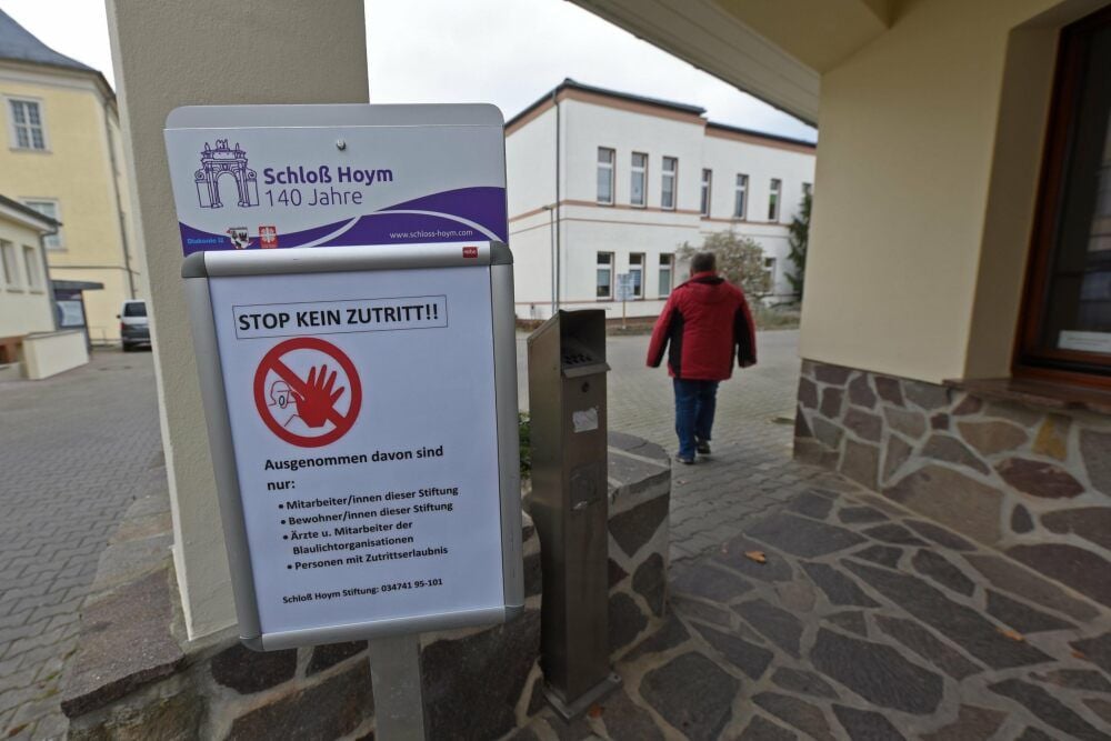 Die Besuche in der Schloß Hoym Stiftung sind klar geregelt.