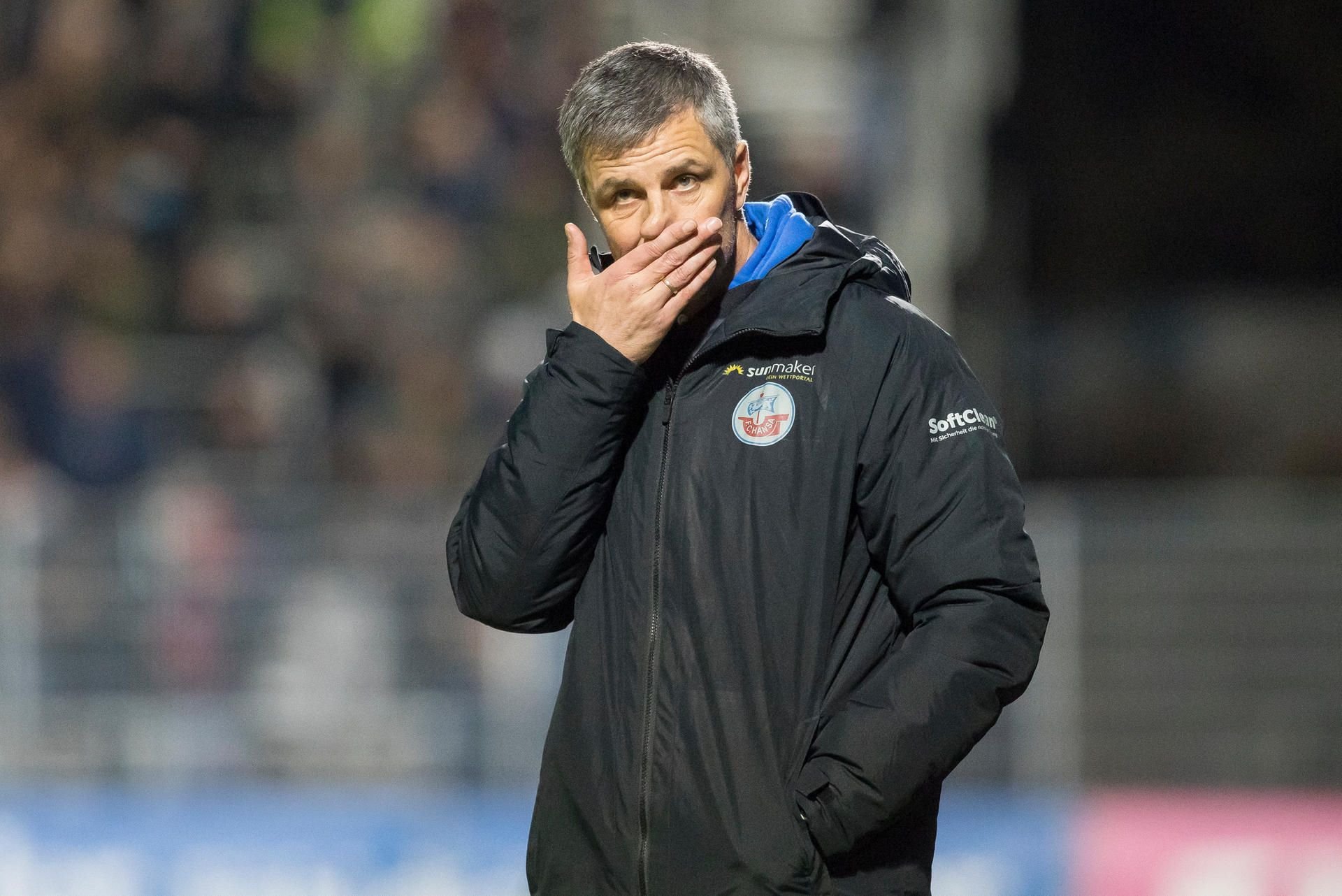 Hansa-Trainer Jens Härtel.