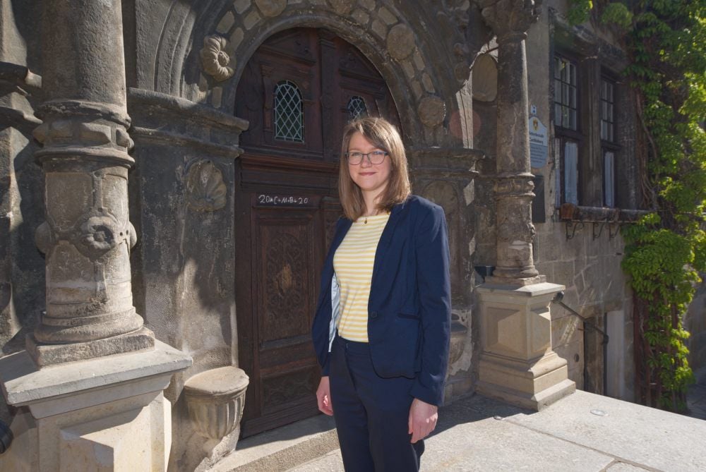 Juristin Katrin Kluge leitet das Justiziariat der Stadtverwaltung Quedlinburg.