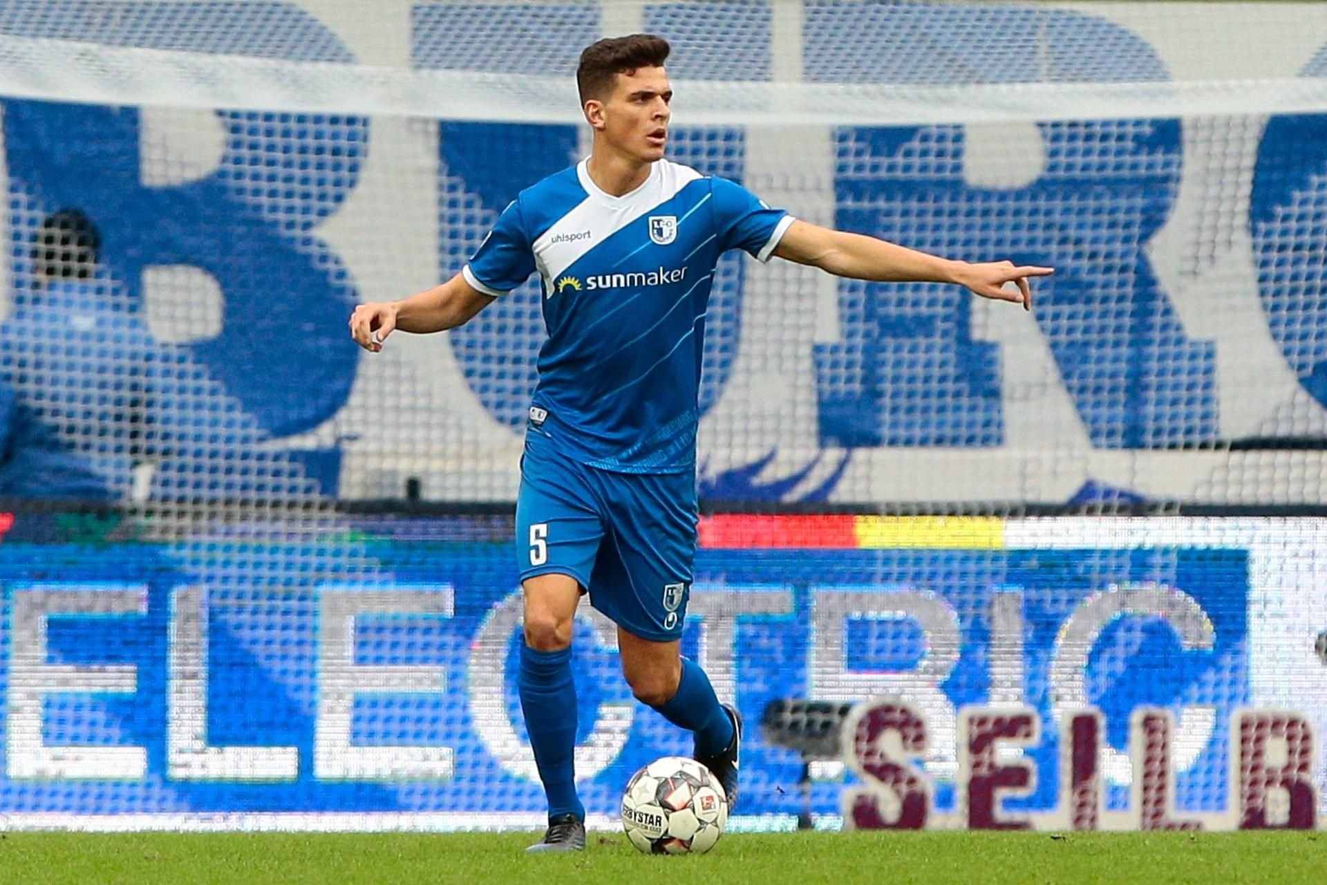 Er kann auch 2. Bundesliga: Tobias Müller gehört beim 1. FC Magdeburg zum Stammpersonal.