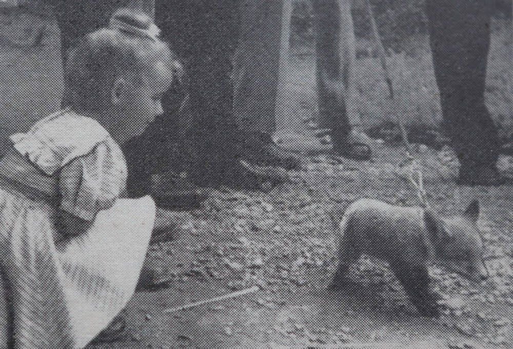 Wer ist das Mädchen auf diesem Foto? Die Besucherin des Heimatnaturgartens müsste heute über 60 Jahre alt sein.