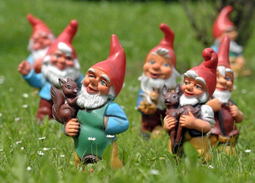 Ist doch schön, oder nicht? Die Deutschen gelten als Liebhaber von Gartenzwergen.