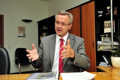 Ulrich Gerstner (SPD), Landrat des Salzlandkreises