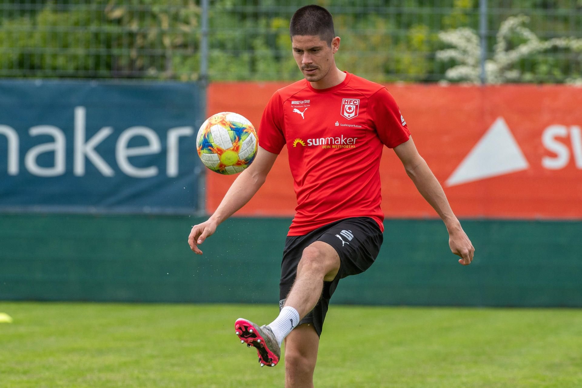 Dennis Mast überzeugte gegen Mannheim, wird dem HFC aber beim Spiel in Meppen fehlen.