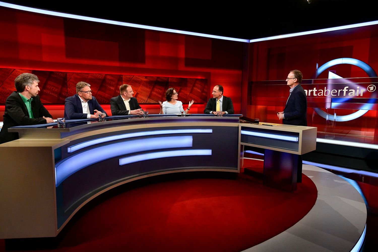 Die Runde bei „Hart aber fair“