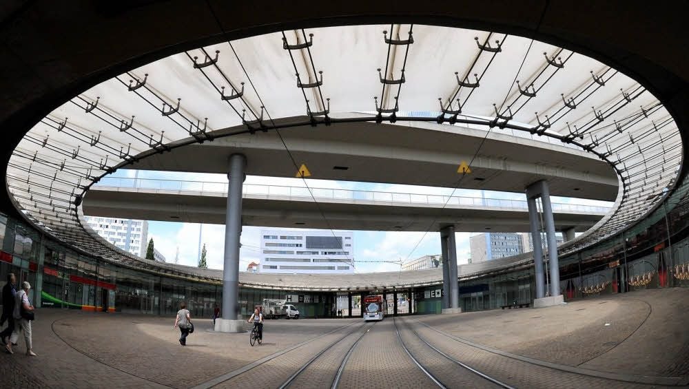 Aufregend ist die Architektur des Rondells seit seinem Bau 2005. Nun ist die Frage, wie dieser Ort zusätzlich belebt werden kann.