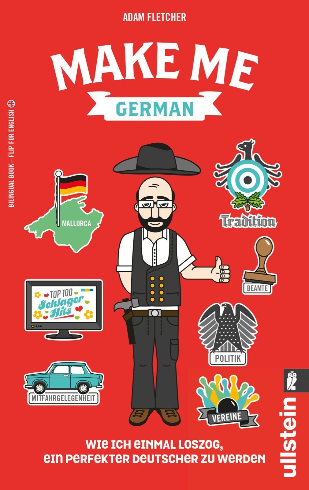 Buchcover Make me German by Adam Fletcher