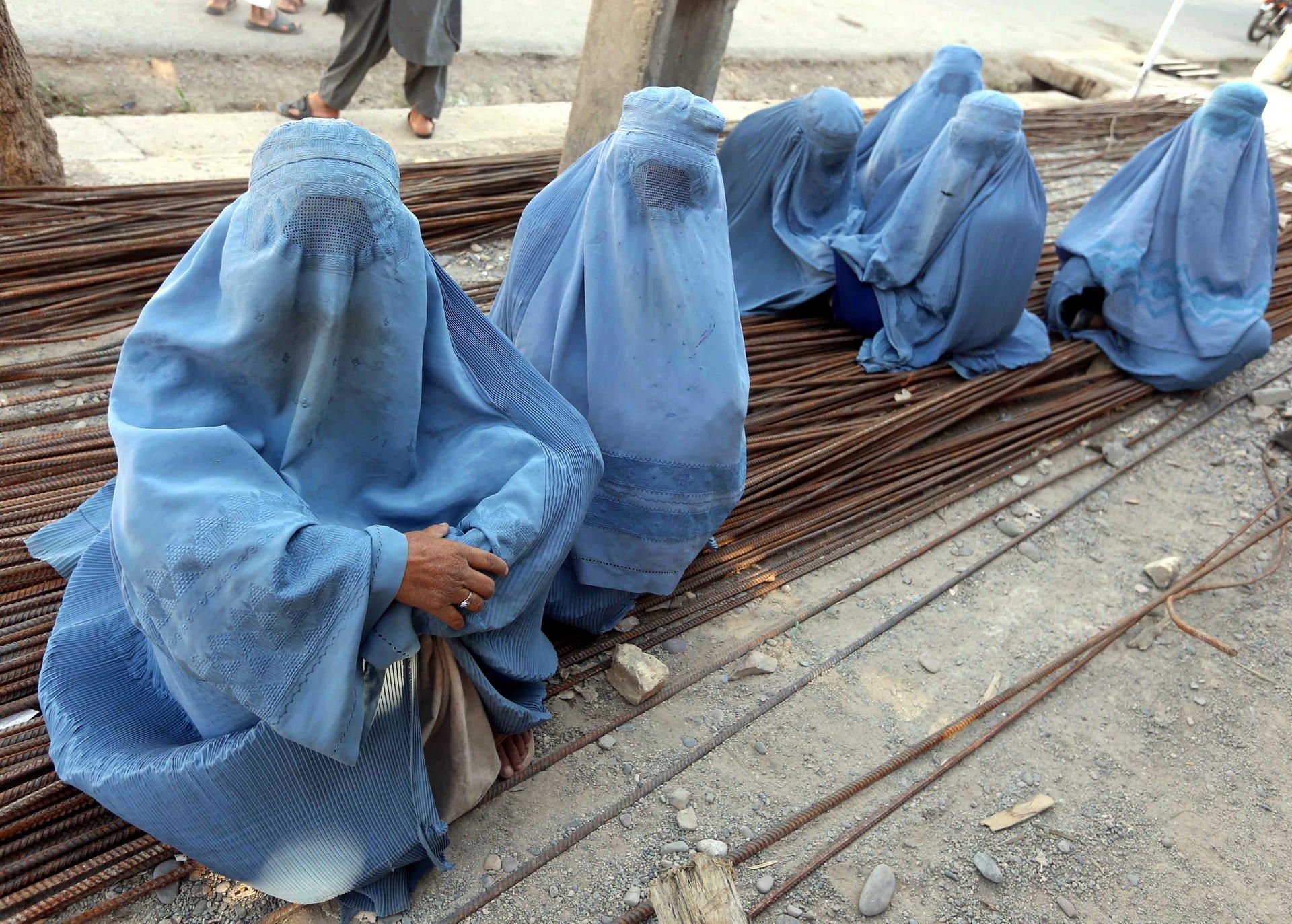 Die Vollverschleierung ist der AfD ein Dorn im Auge. (Symbolbild aus Afghanistan).