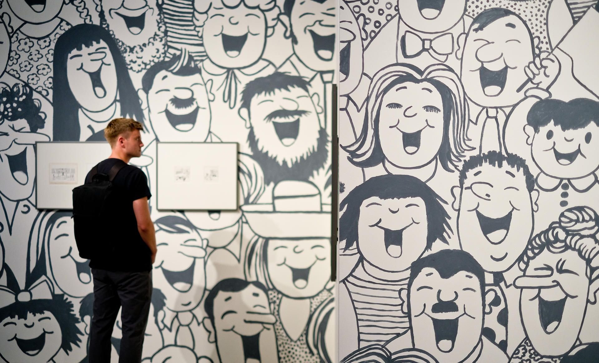 „Bitte mal lachen“ ist der Name der Sonderausstellung im Stadtmuseum, in der die Werke von Arthur Epperlein, auch Epper genannt, zu sehen sein werden.
