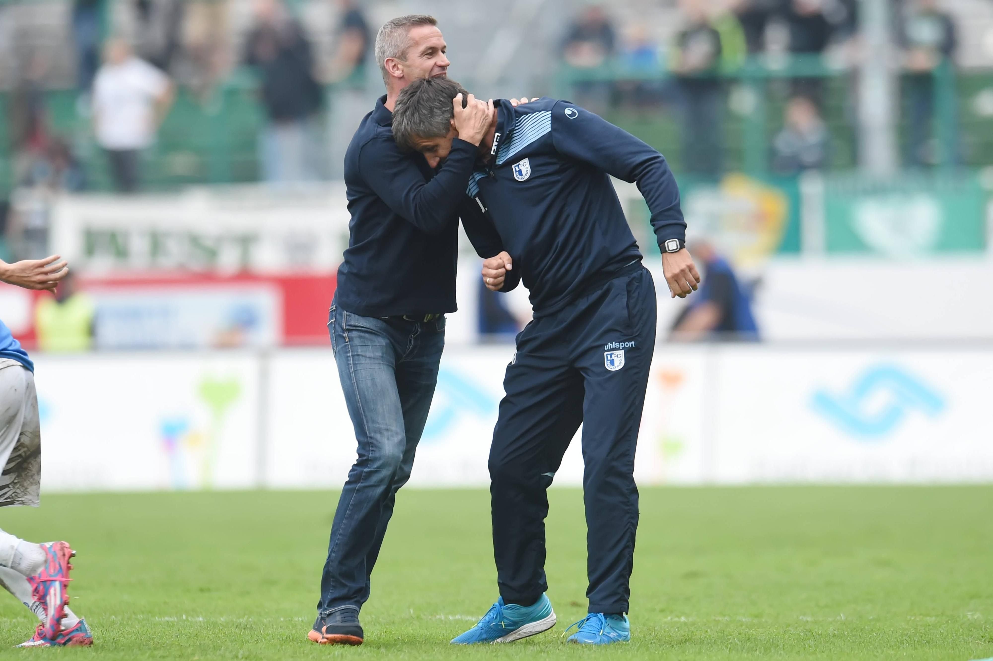 Mit Trainer Jens Härtel will Kallnik den FCM in die zweite Liga führen.
