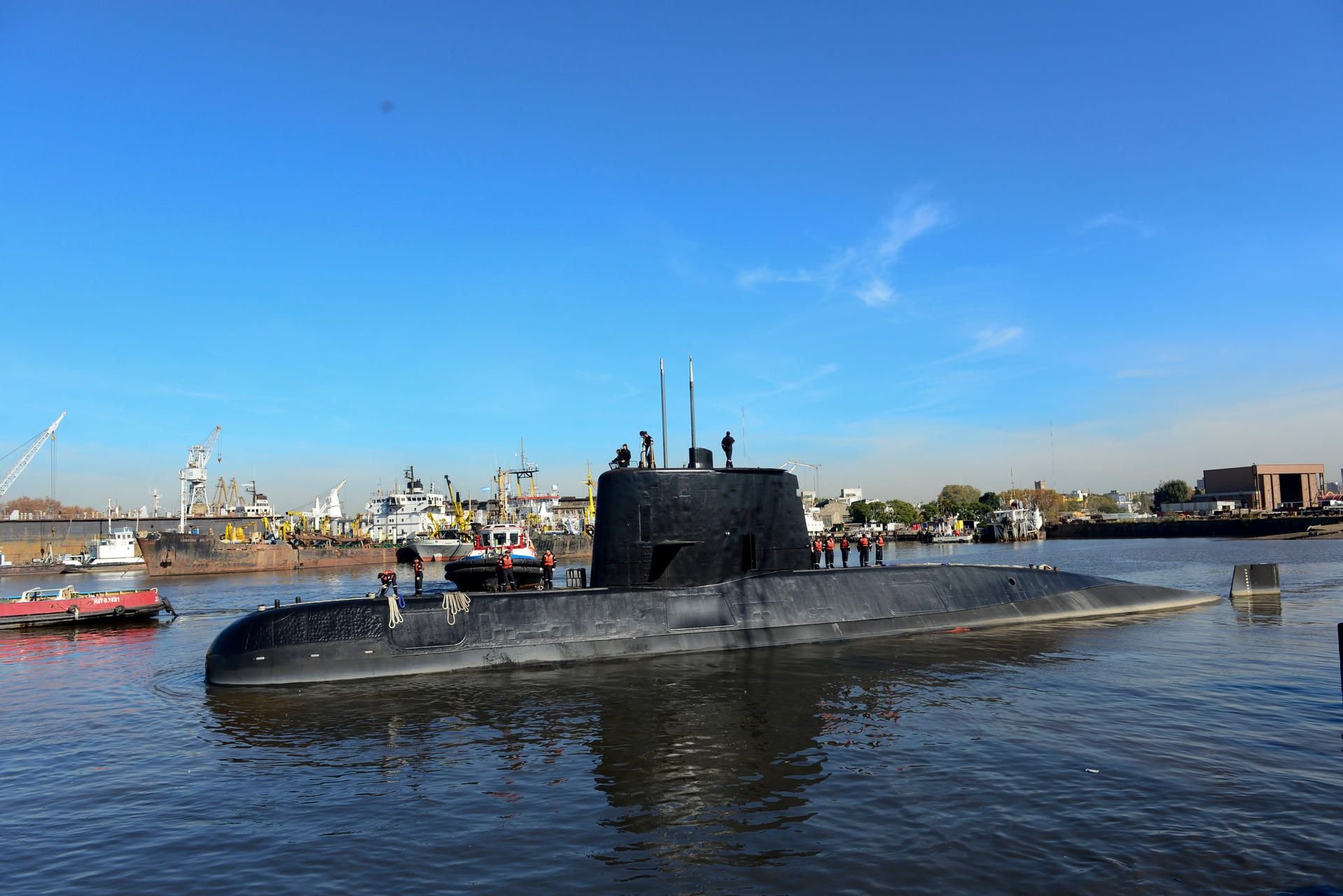 Die ARA San Juan vor Buenos Aires