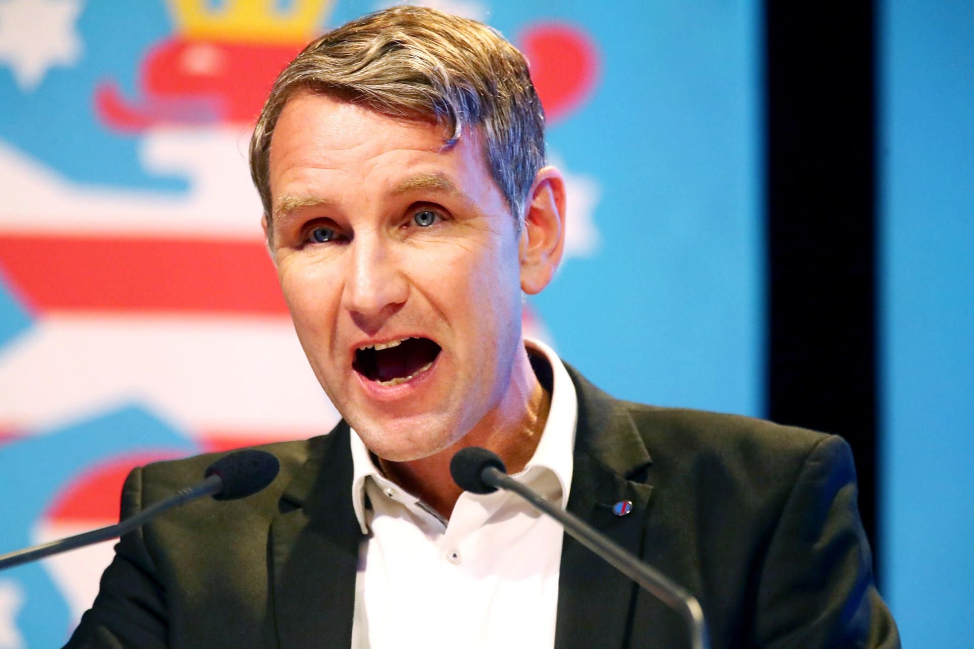 Björn Höcke bei einer Rede.