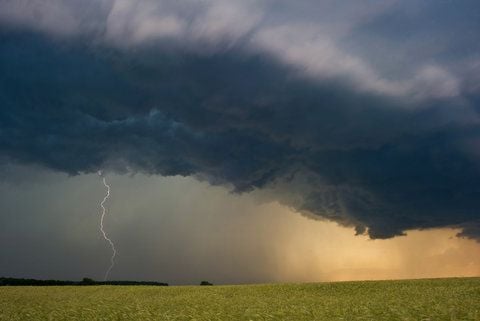 Unwetter für Sachsen-Anhalt vorhergesagt