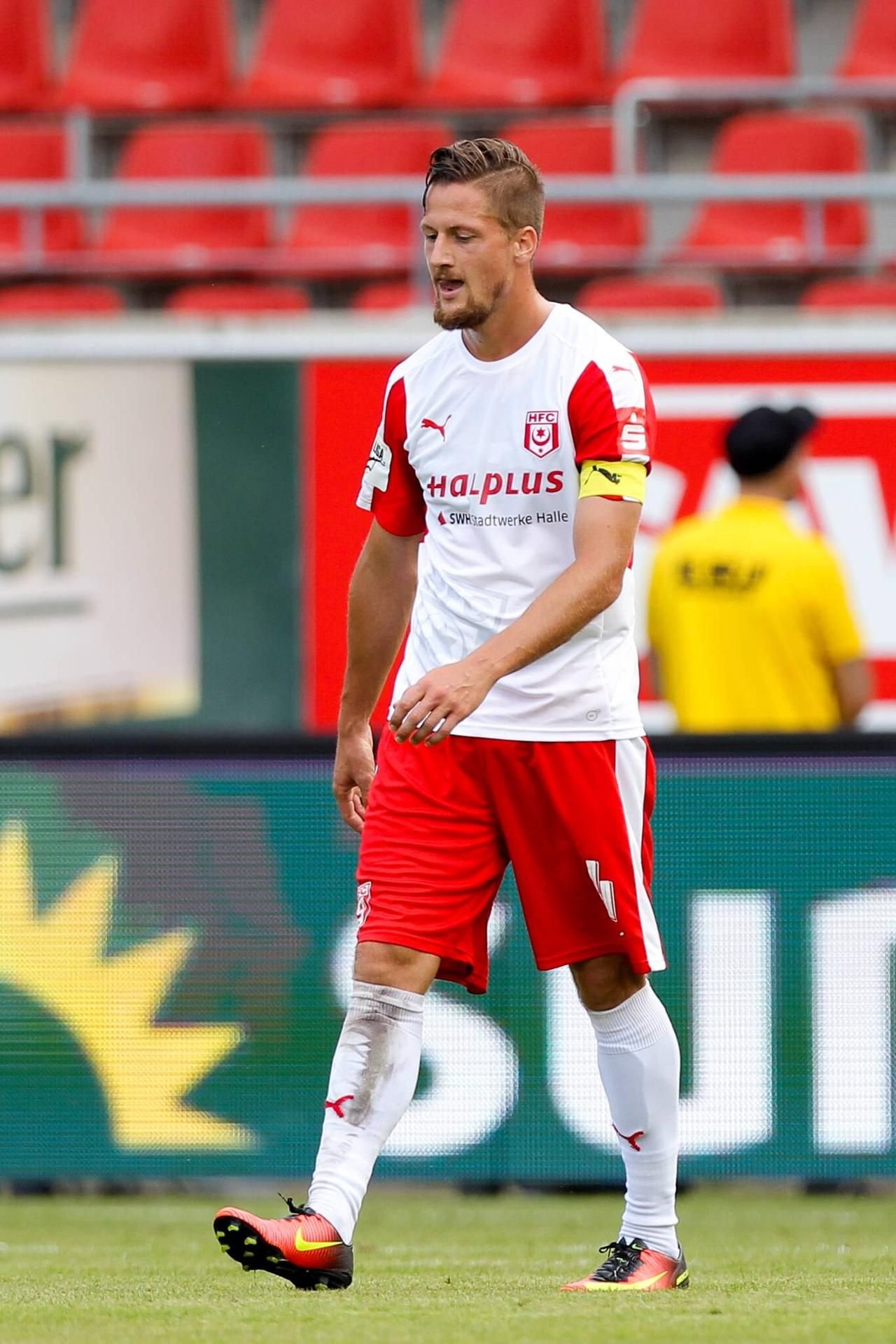Im August 2017 lief Hendrik Starostzik noch als Kapitän des HFC auf.
